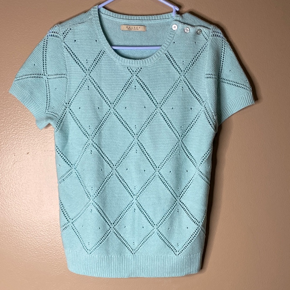 Light‎ Blue Women's Sweater by Ralsey